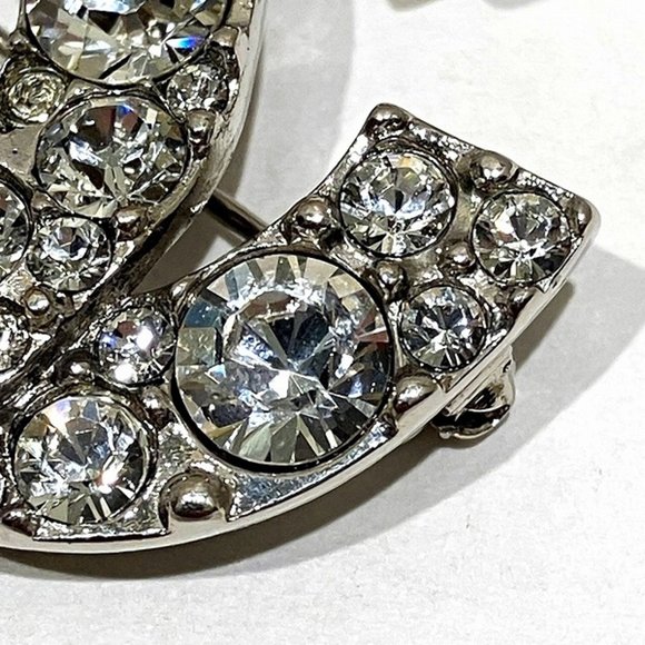 CHANEL Coco Mark Rhinestone Accessory Brooch - Picture 6 of 9